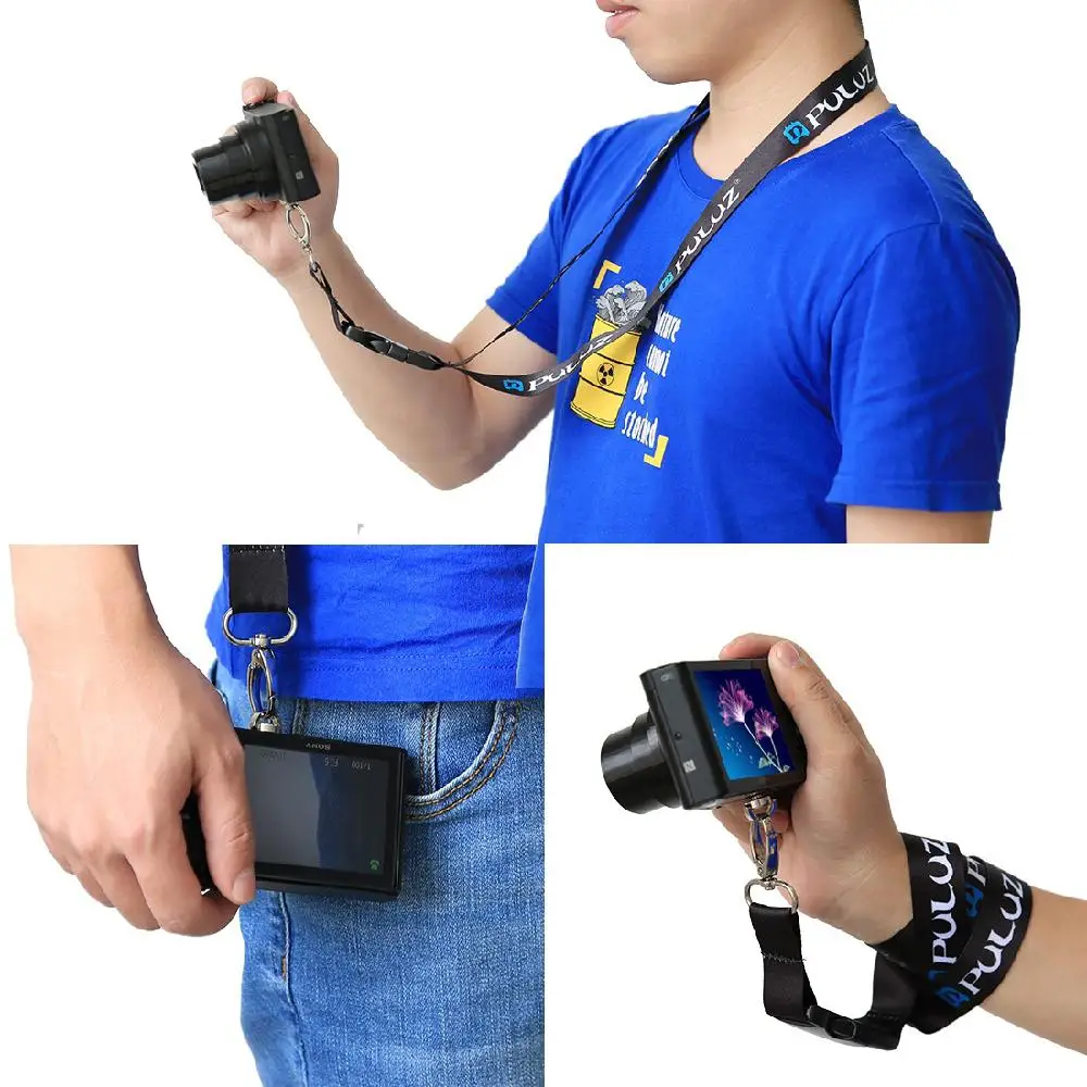 Нейлоновый Регулируемый ремешок на запястье шнур для GoPro Hero 5 4 3 + 2 камеры штатив