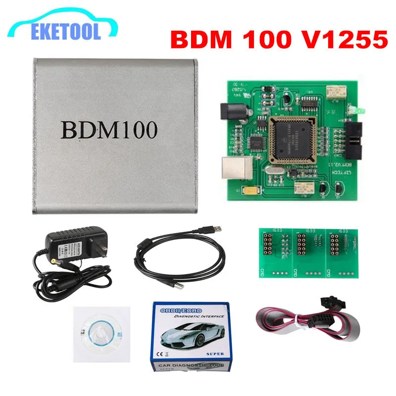 Skup BDM100 V1255 profesjonalnego ecu flasher chip tuning interfejs programisty BDM 100 ecu flasher czytnik kodów narzędzie diagnostyczne obdii