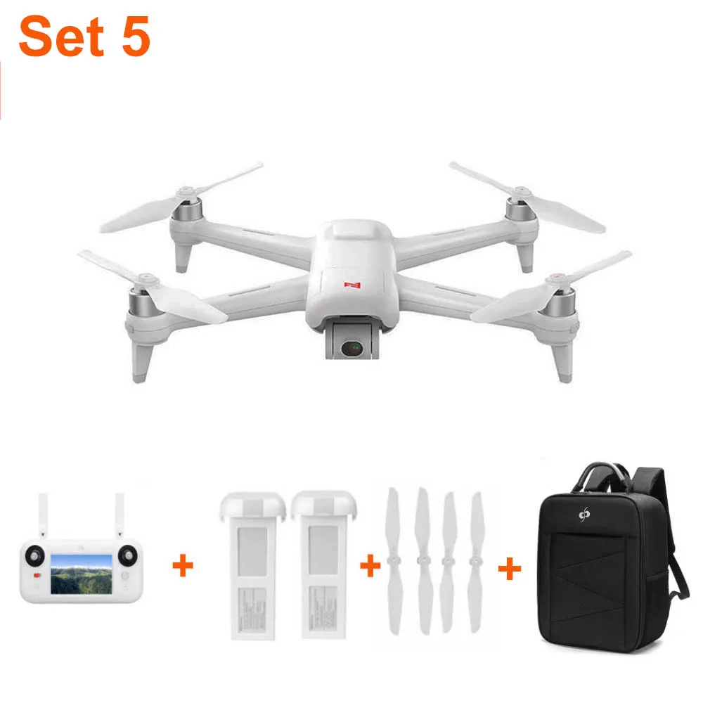 Set 5 Для FIMI A3 5,8G gps Дрон 1 км с видом от первого лица 25 минут с 2-оси Gimbal 1080P Камера RC Quadcopter RTF р/у Дрон - Цвет: Set 5
