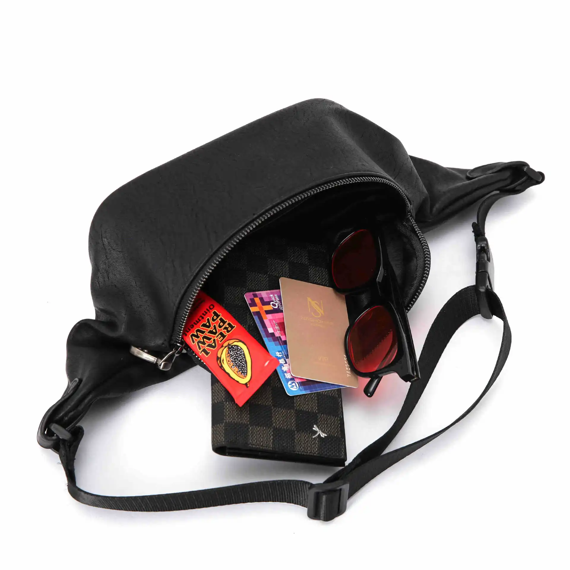 2019 одноцветная нагрудная сумка, уличная сумка на плечо, мужская и женская кожаная маленькая нагрудная сумка, Корейская молодежная сумка