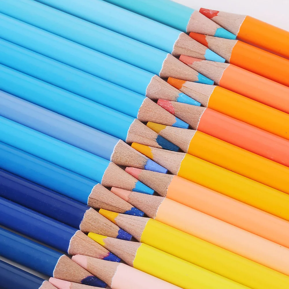 Beste 180 Houten Kleurpotloden Set 2B Olie Kleurrijke Pen voor Kid Professionele Schilderij Tekening Briefpapier Regenboog Kleur Pen Levert
