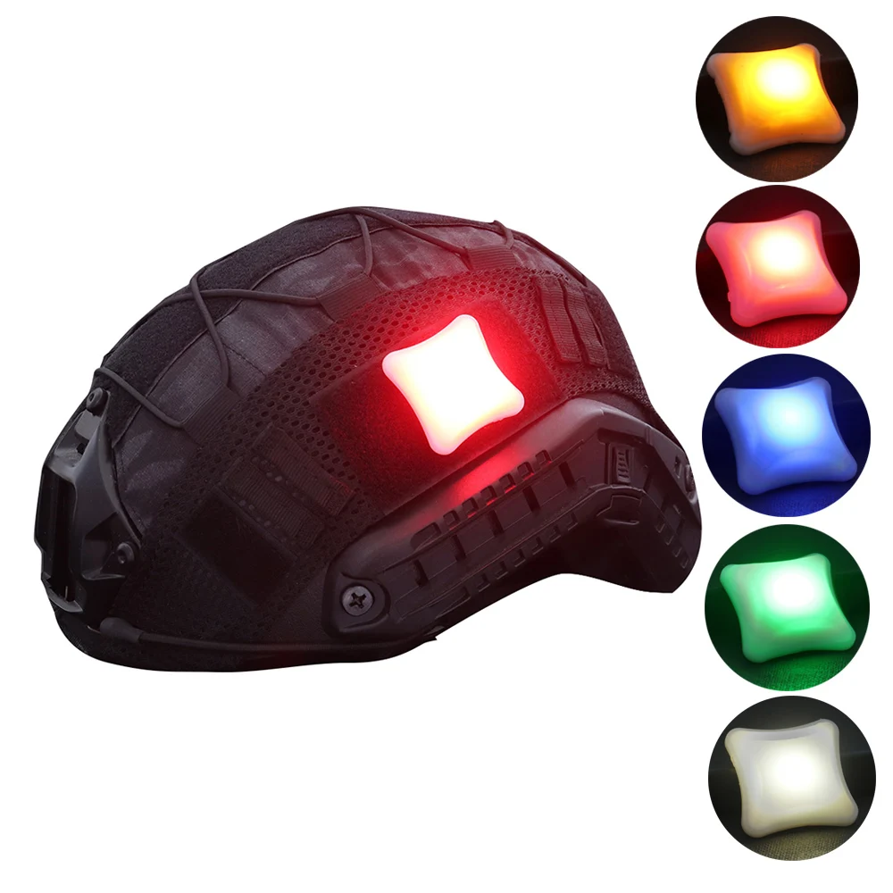 

Tactical Signal Light Helmet Security Recognition Flash Light Lamp Hunting Military Safety Flashing Light