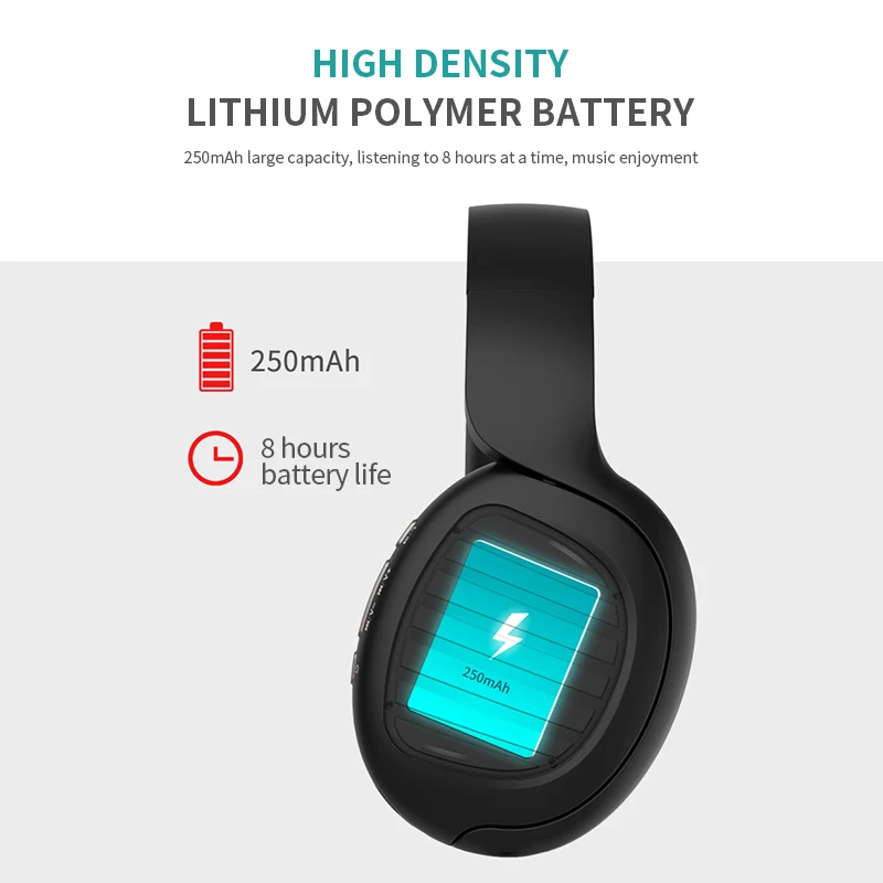 V5.0 Bluetooth наушники 3D стерео Беспроводная гарнитура фитнес складные Игровые наушники с микрофоном FM TF карта шумоподавление
