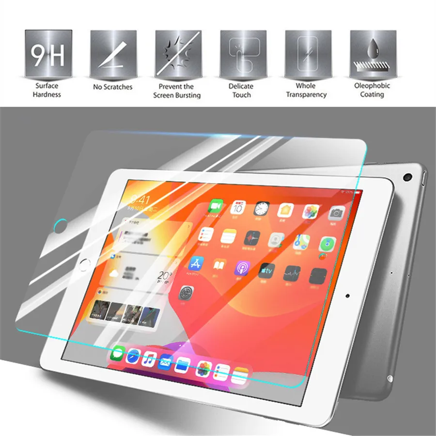 Ipad 7th стекло для Apple ipad 10,2 дюймов glas ipad 10,2 ipad 7th 7gen поколение 2.5D scren полное покрытие пленка 9h