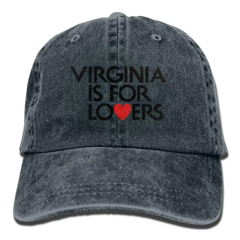 Вирджиния для влюбленных Джинсовая Шляпа Регулируемая Мужская Бейсболка для серфинга