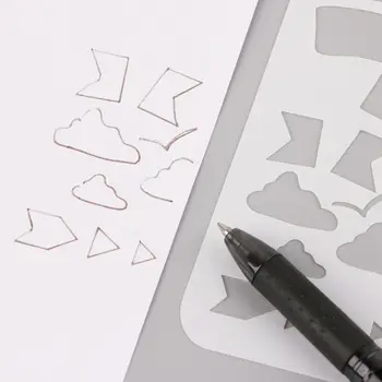 

20Pcs Bullet Journal Stencil Set Plastic Planner DIY Drawing Template Diary Decor Craft