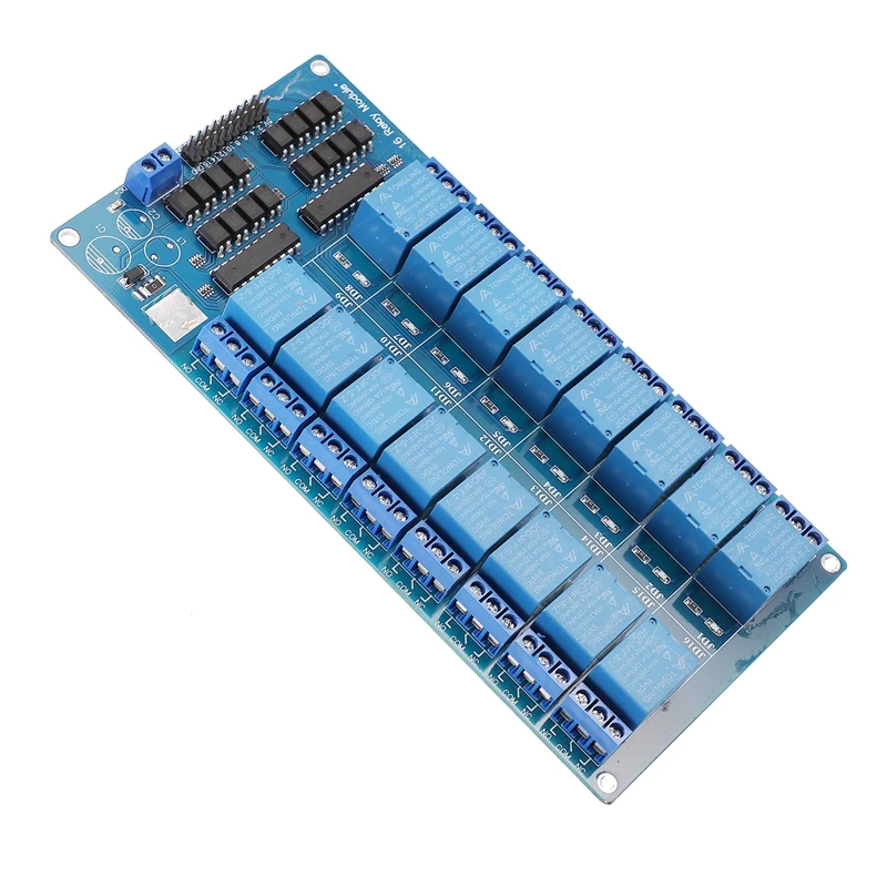 16 дорога/релейный модуль канала с LM2576 Питание с светильник муфта для Arduino PIC ARM DSP AVR для Raspberry Pi B62
