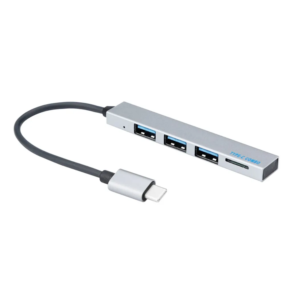 Ouhaobin 4в1 концентратор USB Type C для TF кард-ридера/TF кард-ридер адаптер все в одном ПК