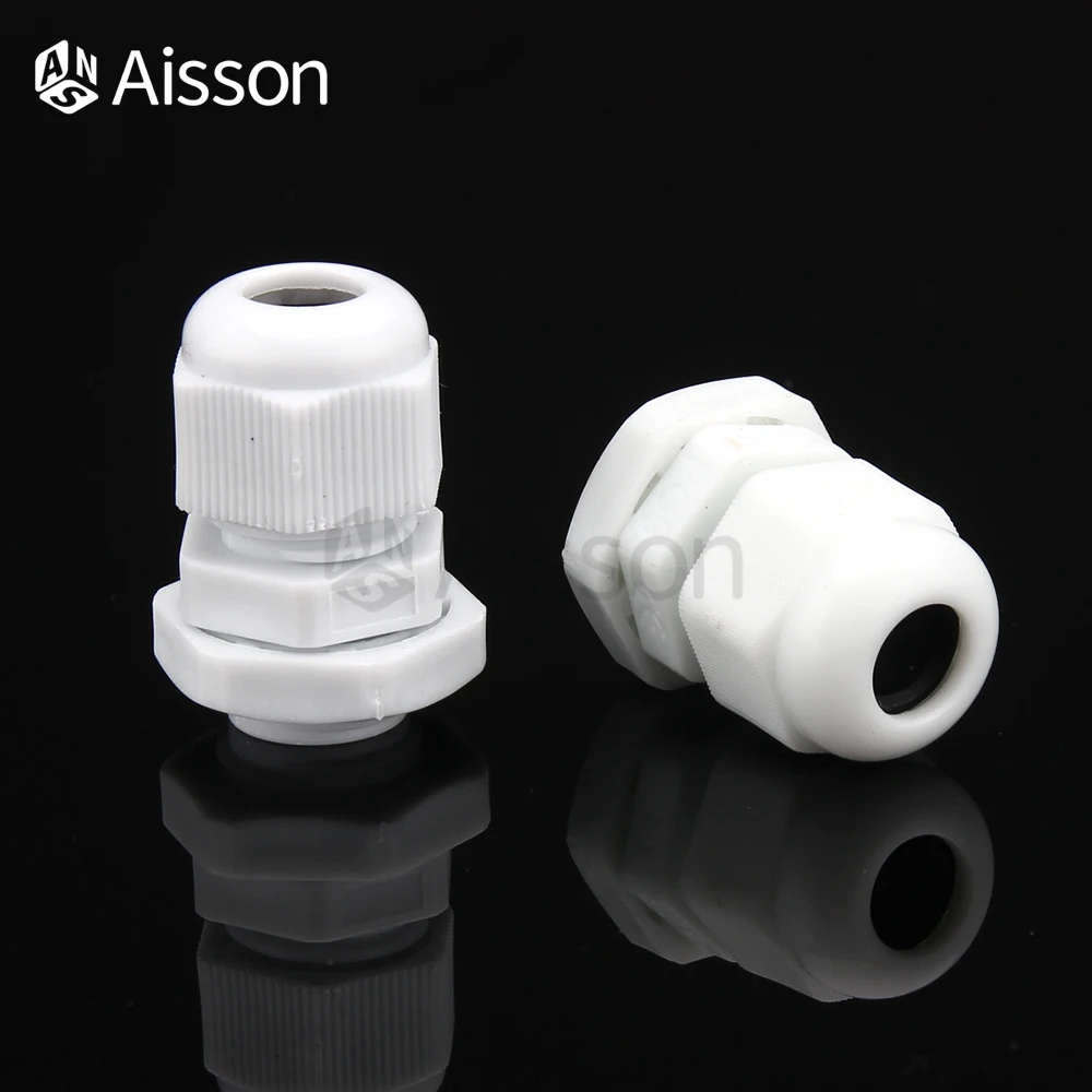 10pcs Waterproof Cable Gland PG7-PG19 for 3-6.5mm Cable