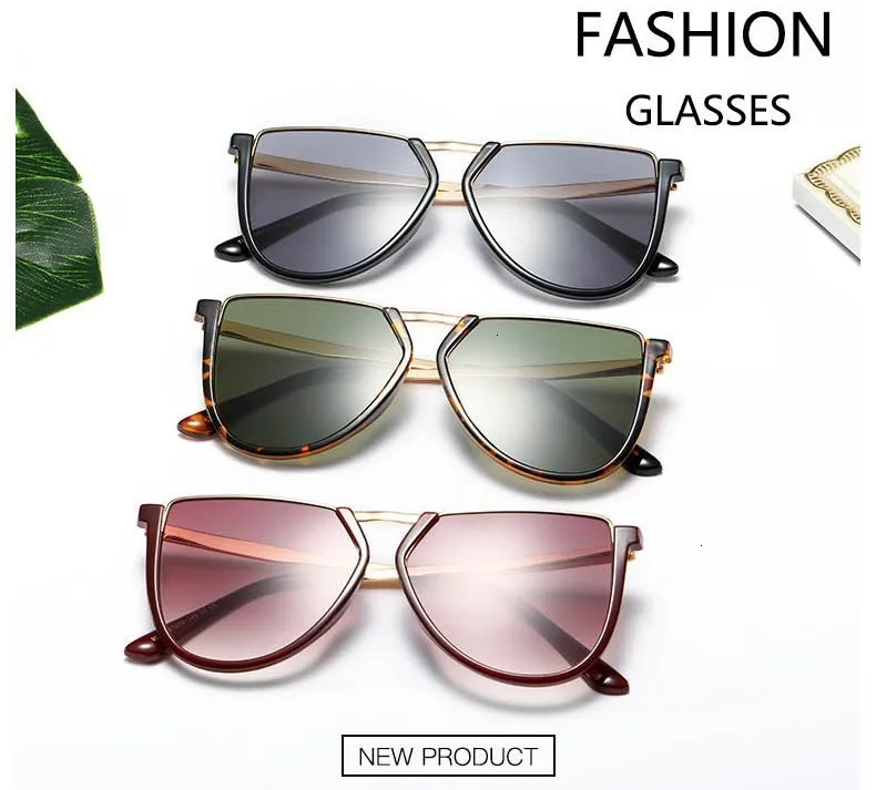 Необычные Квадратные женские брендовые солнцезащитные очки из сплава, новые модные винтажные Ретро Черные леопардовые солнцезащитные очки, мужские шикарные градиентные очки