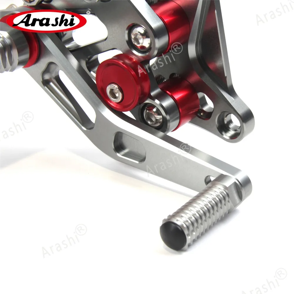 Для SUZUKI GSXR1300 Hayabusa 1999-2007 Rearset Регулируемые подножки 2000 2001 2002 2003 2004 2005 2006 ЧПУ GSXR 1300