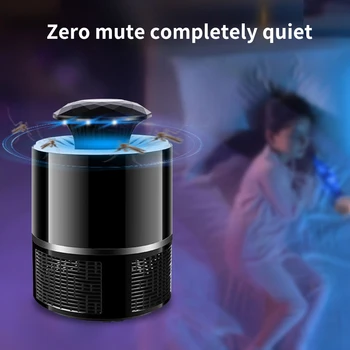 

Camping Mosquito Killer Light Electric Bedroom Travel USB Rechargeable Study Bug Zapper Insect Nonradiative LED Trap Lamp Office