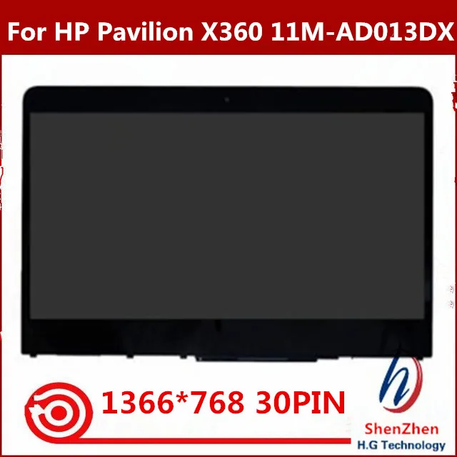 Gread A+ 11," 925388-001 для hp Pavilion X360 11M-AD013DX светодиодный ЖК-дисплей HD дисплей кодирующий преобразователь сенсорного экрана в сборе 1366*768