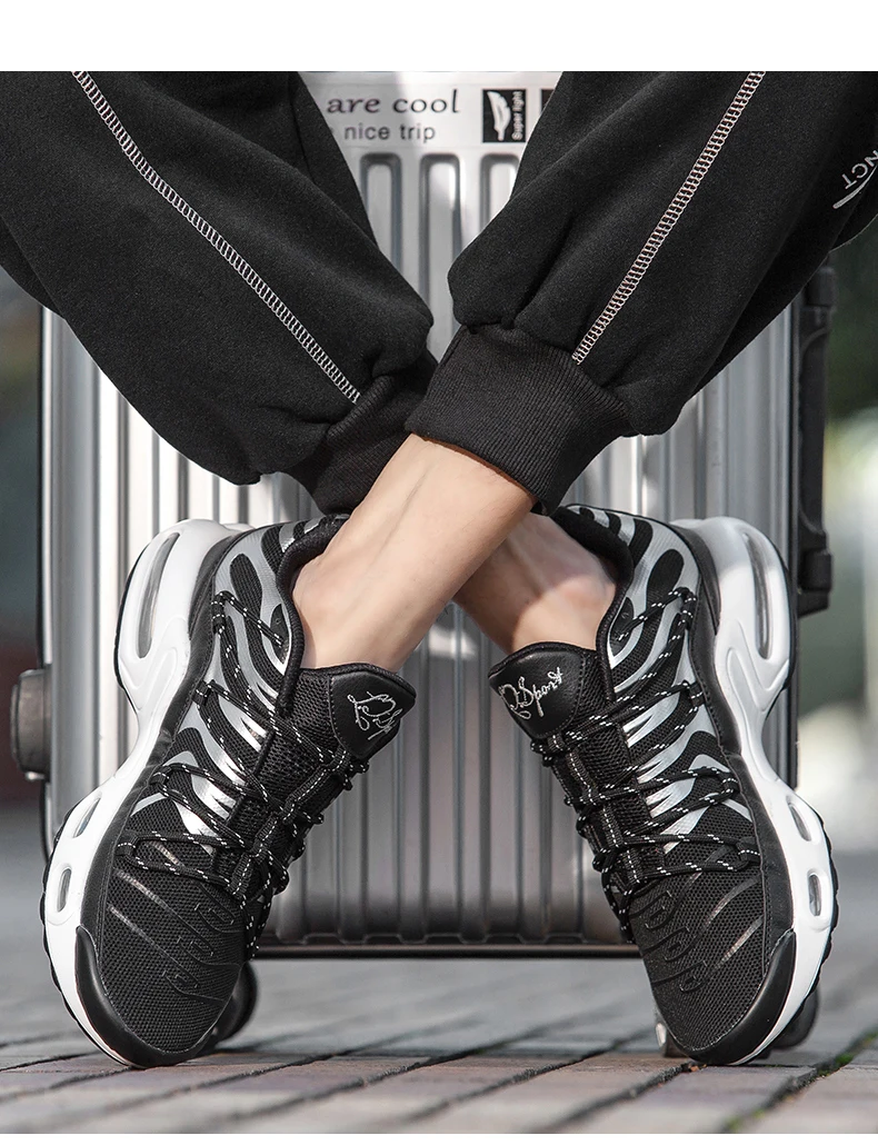 Air Cushion Jogging Shoe Man Sneakers Summer 2021 Fashion Sadoun.com