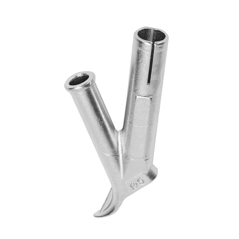 Tanie 4 prędkości dysze do spawania winylu pcv z tworzywa sztucznego dmuchawa gorącego powietrza trójkąt prędkość dysza 5Mm okrągły głowica spawalnicza ze stopu typu Y