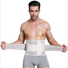Modeling Waist Trainer Men Slimming Belt Belly Corset for Men Body Shaper faja reductora Abdomen Fat Burning cinta modeladora