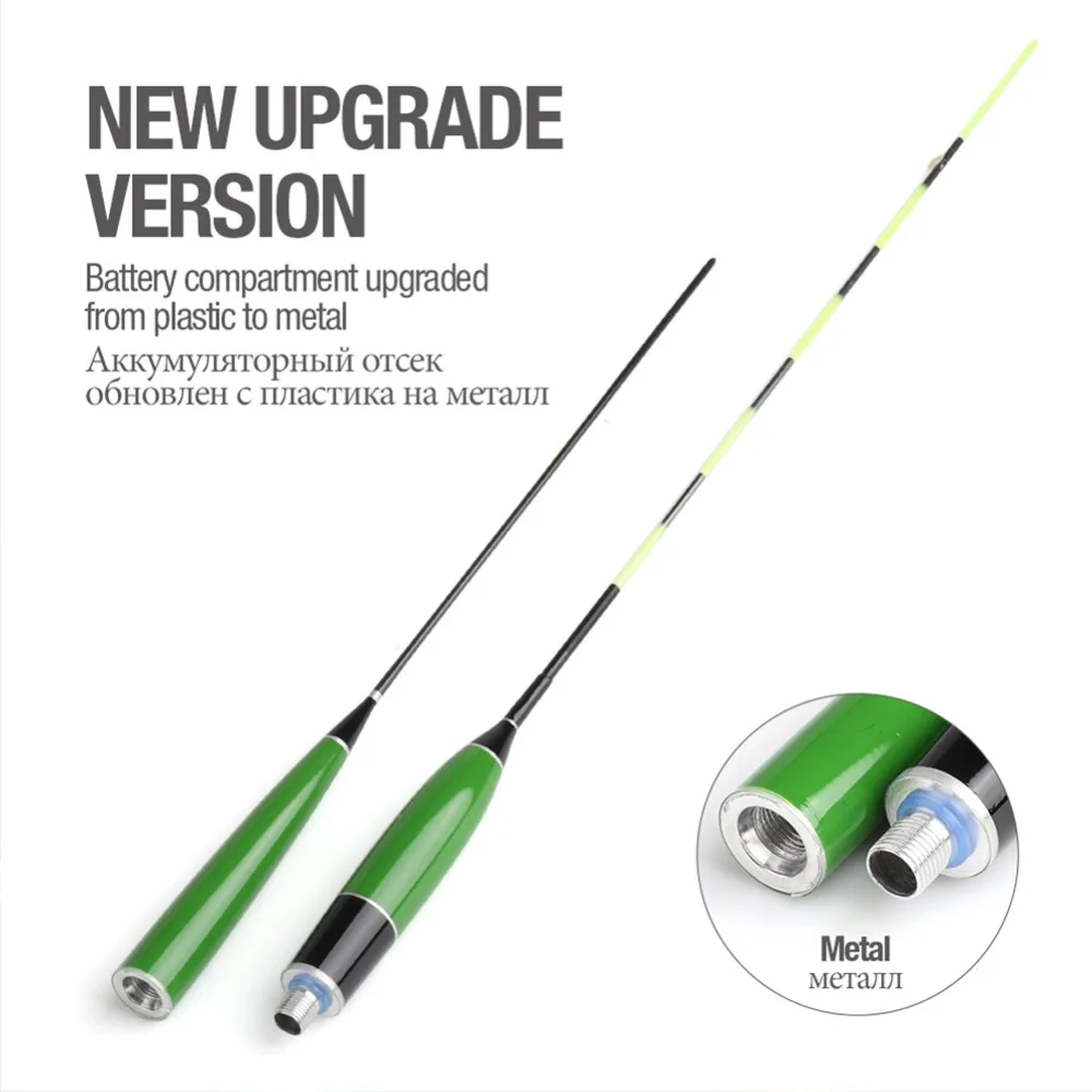 3 шт. умный поплавок для рыбалки, ночной светящийся светодиодный ...