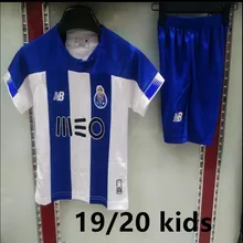 Комплект детской одежды порту FC футболки игроков футбольного клуба "19/20 дома Брахими MAREGA теллес HERRERA Перейра мбемба порту Детская футбольная рубашка