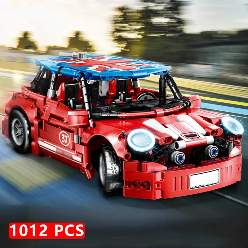 Creator Ideas кубики MOC 701503 Lepining Mini Technic Speed Racing Car Coopers Sembo классические Строительные