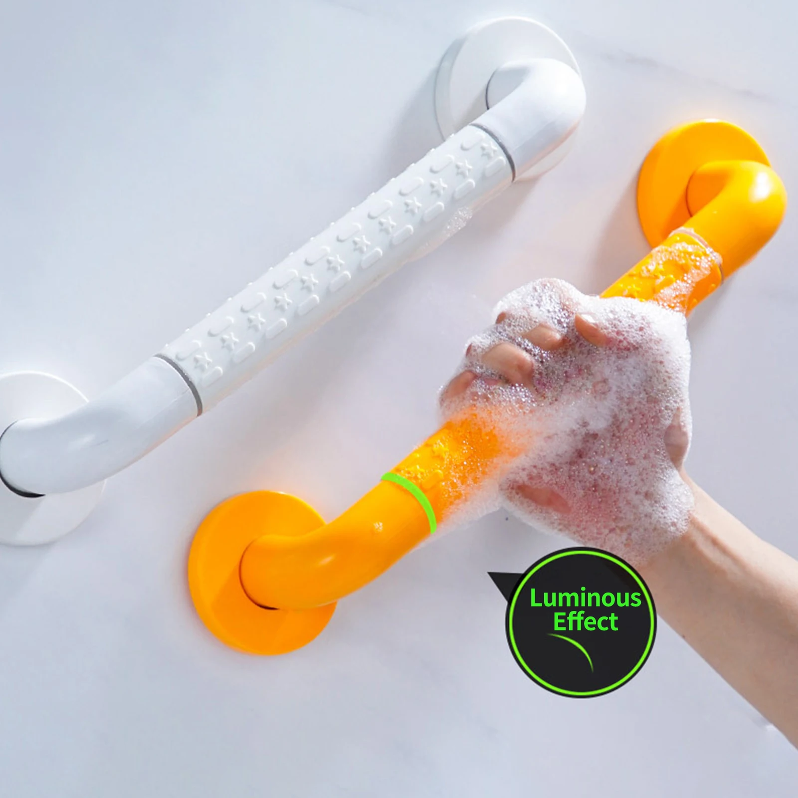 Stainless Steel Non-slip Bathroom Tub Handrail Grab Toilet Shower Bath Straight Safety Support Handle Old People Safety Rail