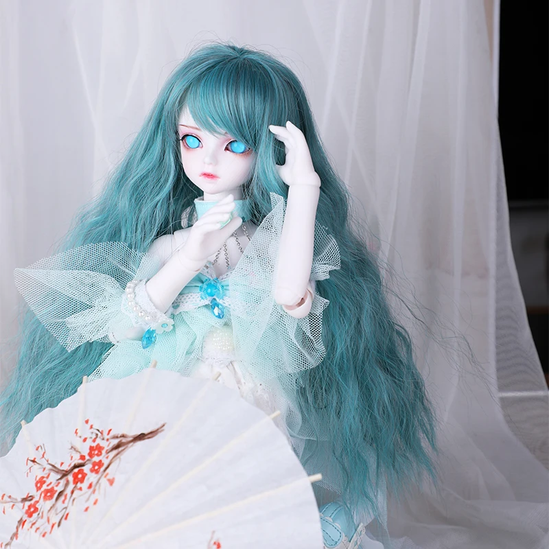 Полный набор 1/4bjd/sd кукла Serin& Rico женская кукла Русалочка Голубой океан подарок на день рождения