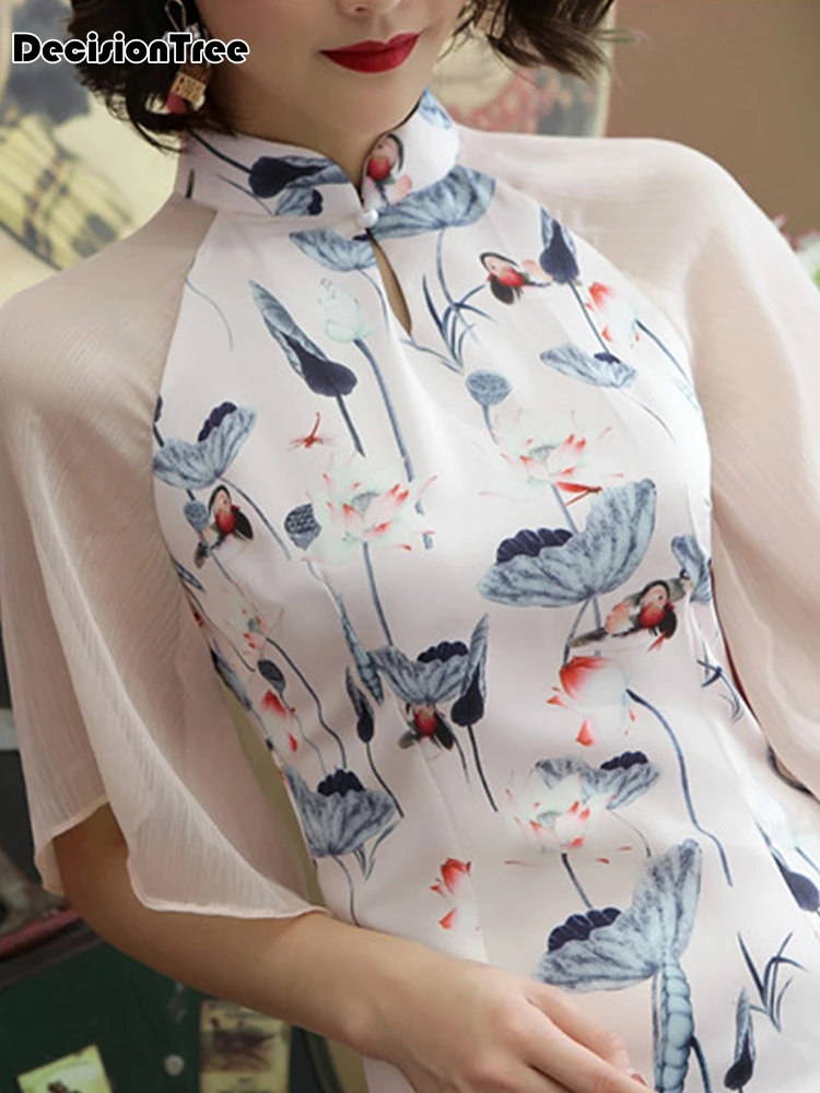 Китайское платье женское традиционное платье Ципао шелковое атласное cheongsam qipao цветочное свадебное платье китайское платье феи