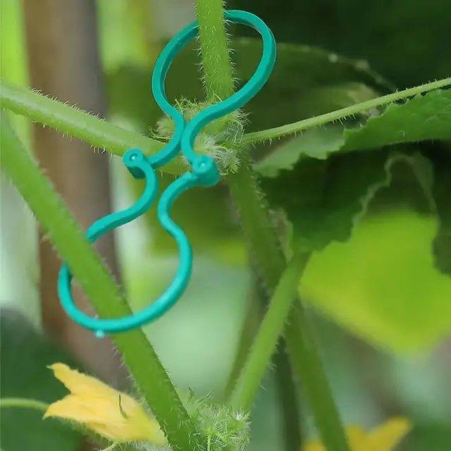 8 Karakter Csat-Csatnövény Támogató Többcélú Kerti Plant Twist Clip Ties Virágos Ág Szár Paradicsom Rögzítő Klipkert Kiegészítő - Image 5