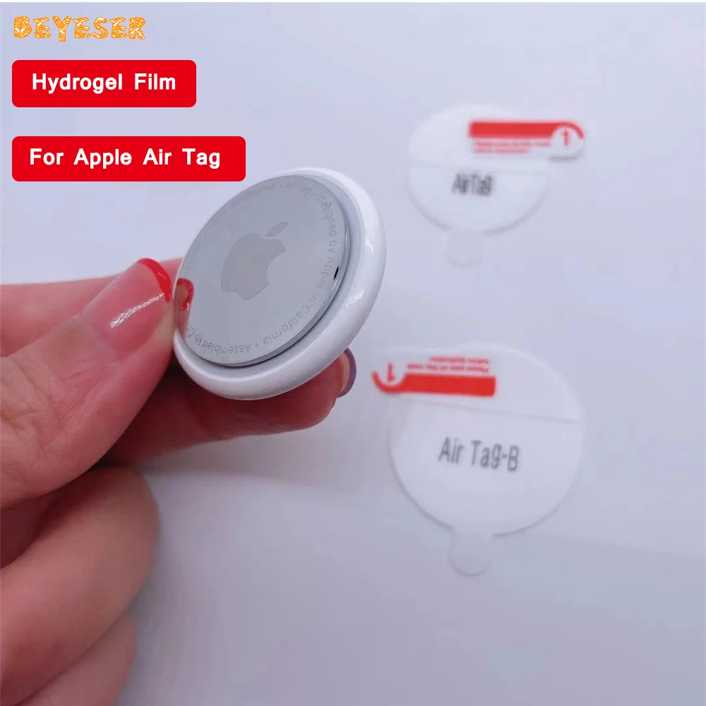 

Hydrogel Film For Apple Air Tag Locator ScratchProof Anti-Fingerprint Waterproof Protection Tracker Replacement Screen Protector