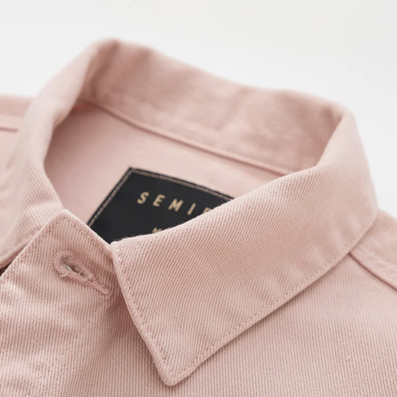 Semir куртка для мужчин свободный хлопчатобумажный из денима 2019 ВЕСНА Новинка