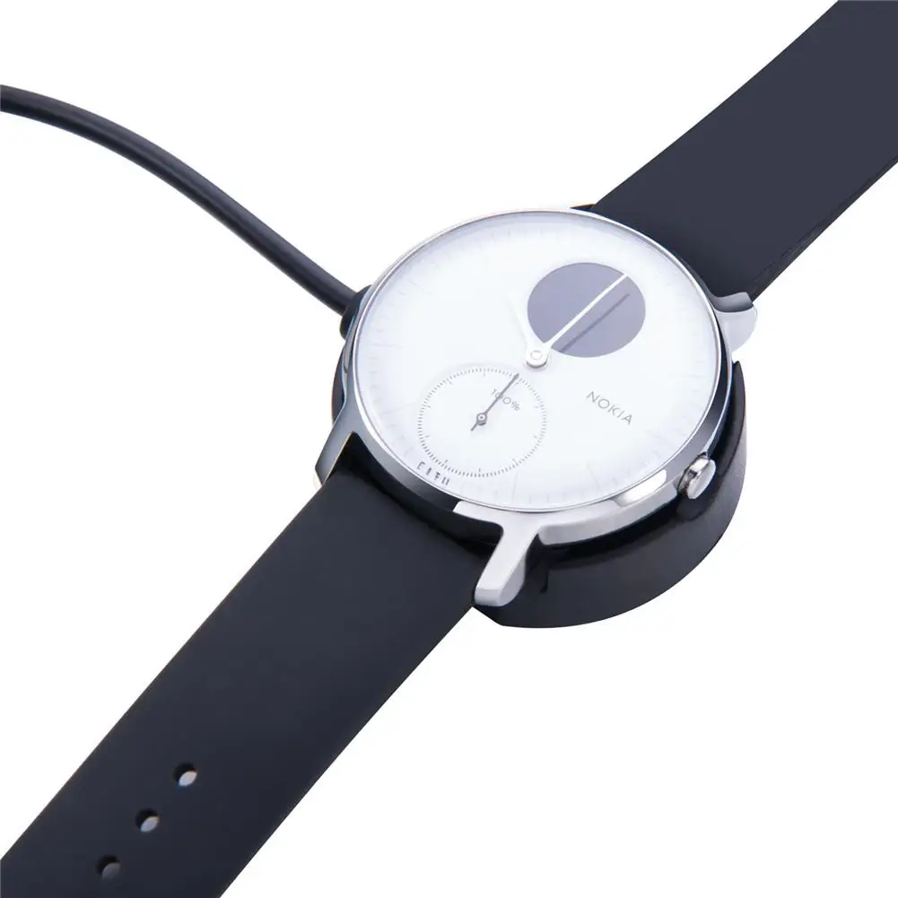 1 м usb кабель для зарядки Nokia стальной Hr Smartwatch зарядный кабель