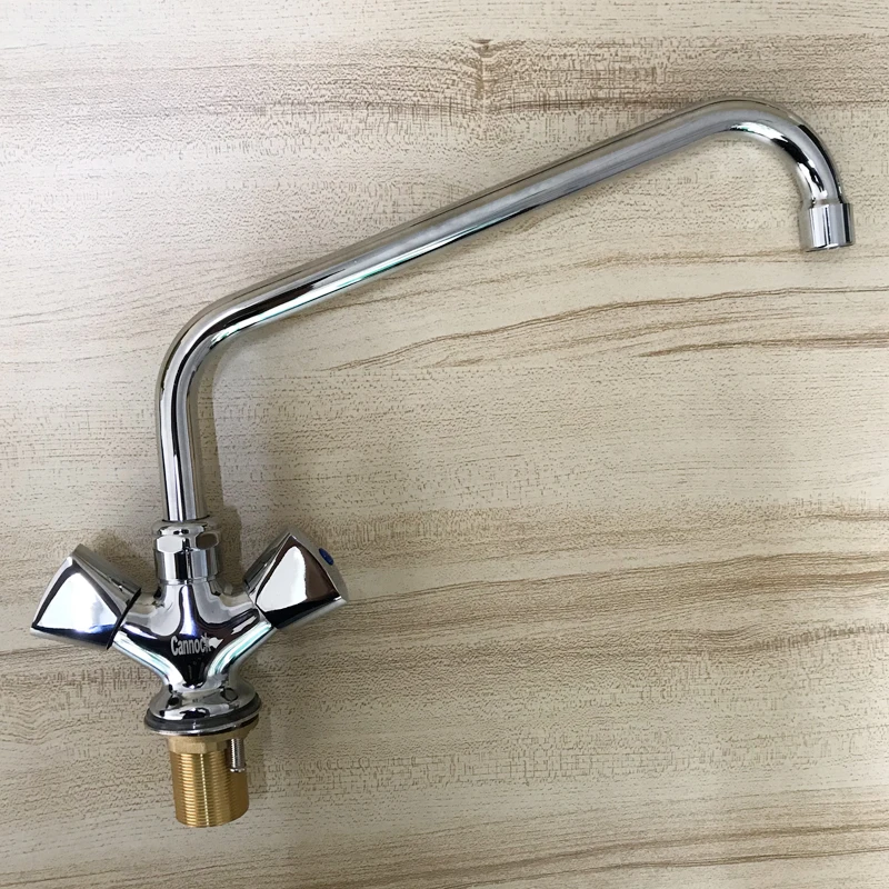 

Cannock Single Hole Commercial Kitchen Faucet, Hot and Cold