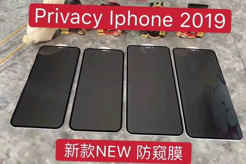 

privacy tempered glass protecting cover for iphone 11 / for iphone 11 pro / for iphone 11 pro max
