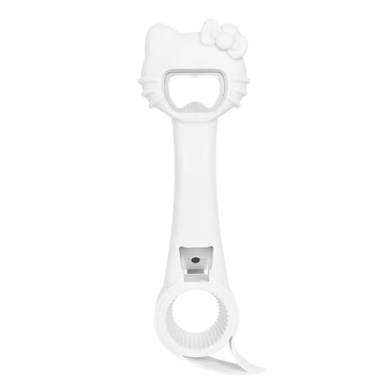 Cat Shape Multifunctional 4 In 1 Beer Bottle Opener Four Colors Can Opener Tools Home Decor Drink Bar Accessories can opener bottle opener kitchen tools multifunctional tool