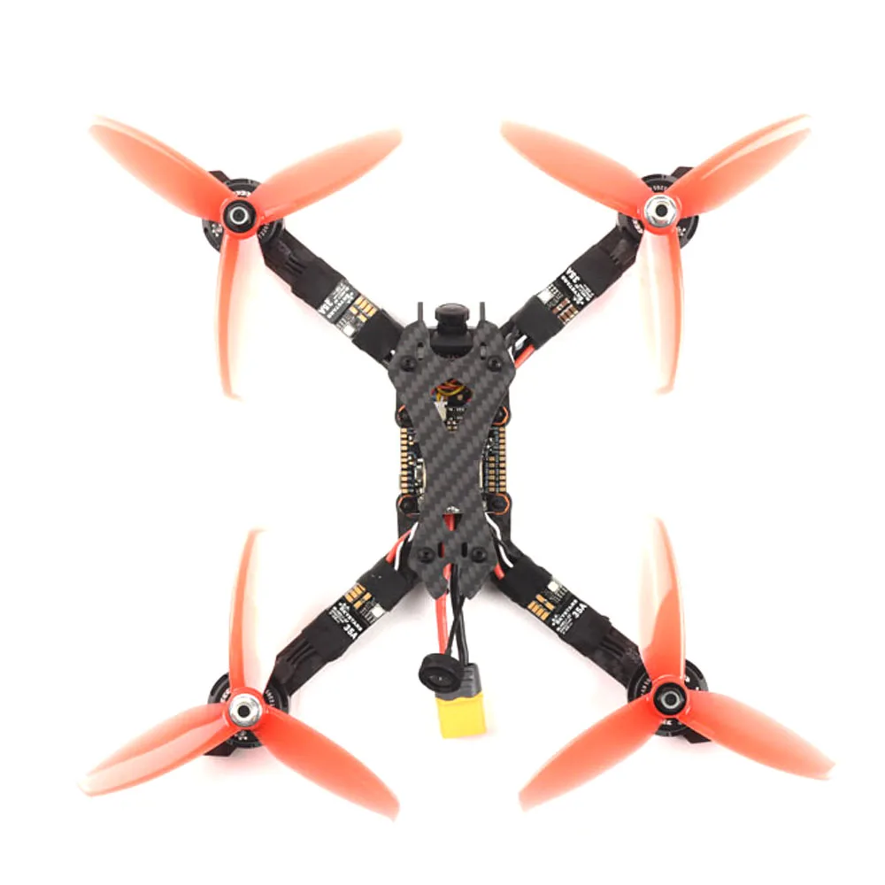 Skystars STX225 новичок DIY версия FPV гоночный Радиоуправляемый Дрон комплект версия RGB35A BLHEL32 2205 2300kv двигатель 600 мВт VTX 1200TVL камера