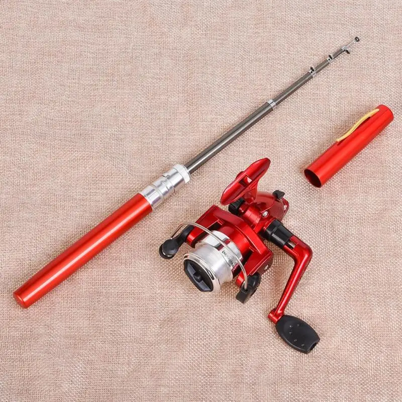Hot Sale Rod Combo Multi-function Portable Portable Pocket Telescopic Mini Fishing Pole Pen Shaped Fishing Rod Reel Combo Hot Sale Rod Combo Multi-function Portable Portable Pocket Telescopic Mini Fishing Pole Pen Shaped Fishing Rod Reel Combo