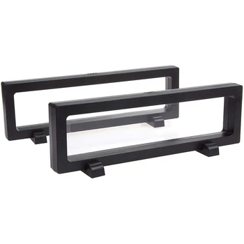 

HOT-5-Piece Set Of 3D Display Cases - Transparent Plastic Display Frames for Jewelry, Antique, Coin, Medal and Family Heirloom D