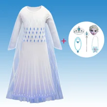 Платье Эльзы; Рождественский костюм; Детские платья для девочек; платье Золушки; Vestidos; детское платье Белоснежки; одежда для Рапунцель