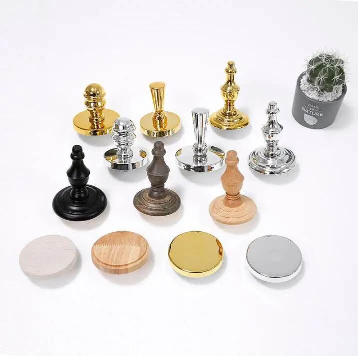 

10style cloth hood accessories for head mannequin body model Electroplated screw wood plastic head cover accessories 1pc D242