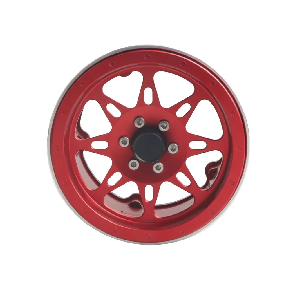 

Wheel Rim Metal General Purpose Wheel Hub Climbing Car Bead Lock Parts Accessories For 1/10 RC Car Crawler D90 Axial SCX10