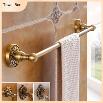 

Towel Rail Rack Towel Holder Bathroom Towels Rack Hange Wall Hanging Towel Bar Storage Shelf
