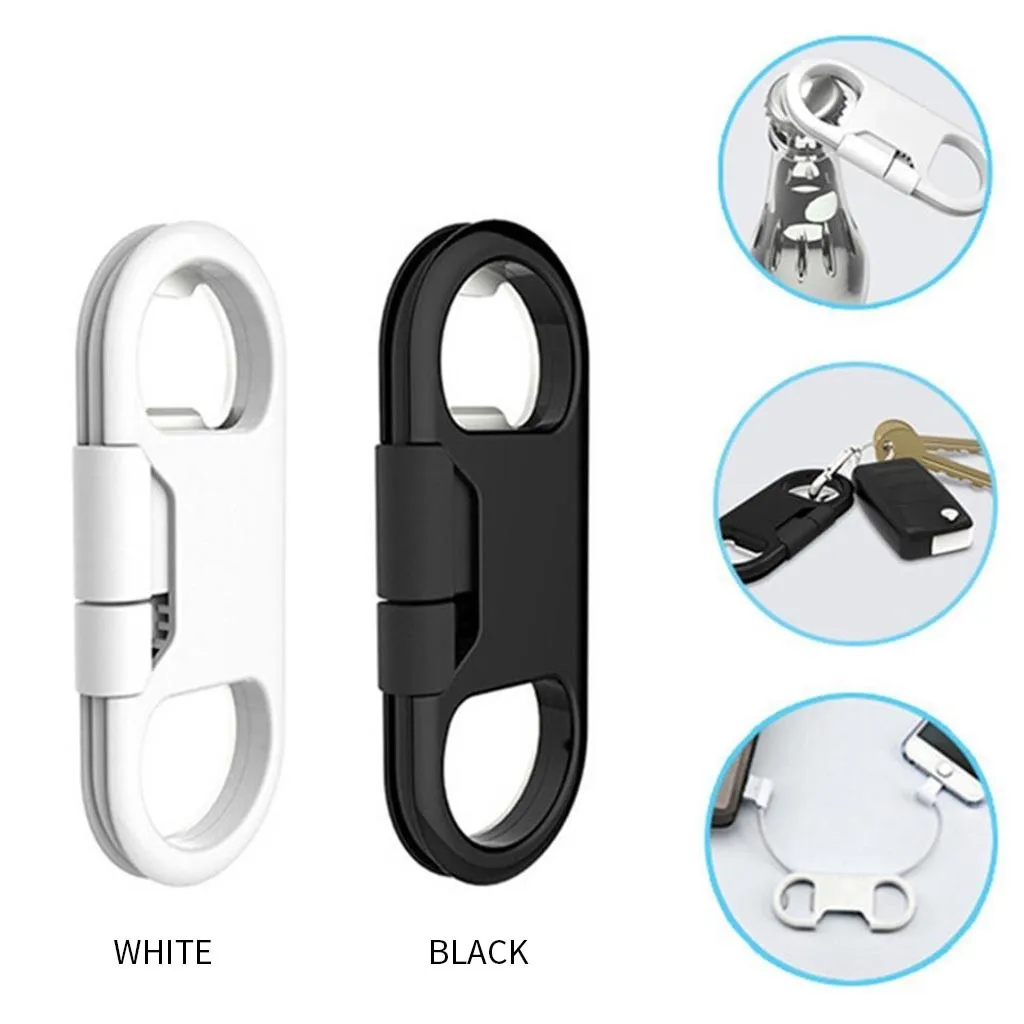 1 шт. портативный USB-кабель для быстрой зарядки | Спорт и развлечения