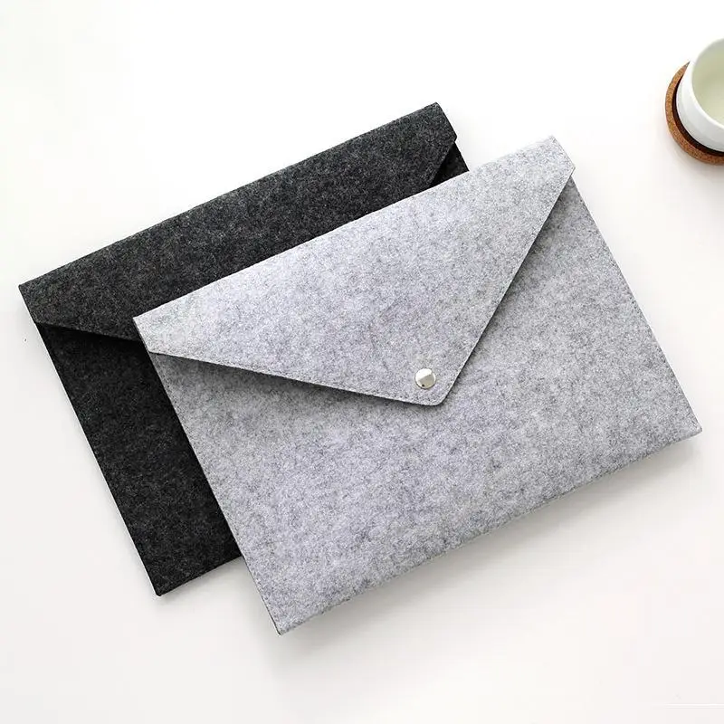 

Chemical Felt Papers Student Supply ion Creative School Cute Student's pencil case A4 File Bag Folder