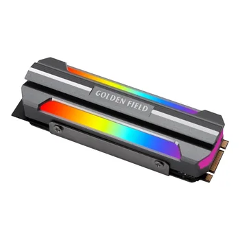 

M2 SSD Heatsink Cooler NGFF M.2 2280 Solid State Disk Radiator Heat Dissipation Aluminum Cooling Pad Vest for M.2 2280 Hard Disk
