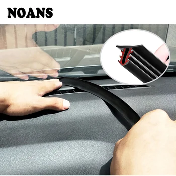 

For Mitsubishi Lancer AXS Hyundai Solaris Renault Megane Clio Ford Fous 2 3 Car Dashboard Sealing Sound Insulation Rubber Strip