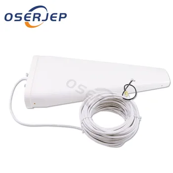

3g 4g antenna 16dBi Log periodic outdoor Antenna SMA male to TS9 15M cable+ SMA to TS9 Converter for 3G 4G router modem