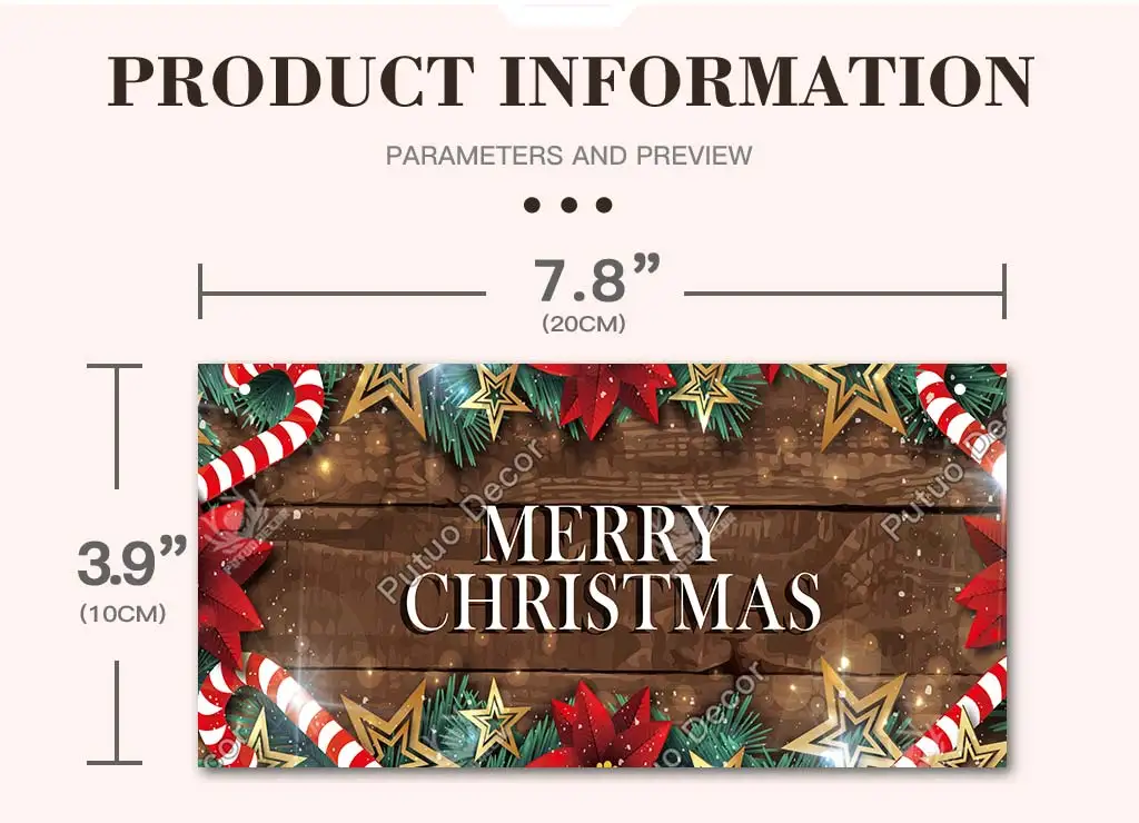 Christmas Wood Hanging Signs - Festive Decor for the Holidays Christmas Wood Hanging Signs - Festive Decor for the Holidays