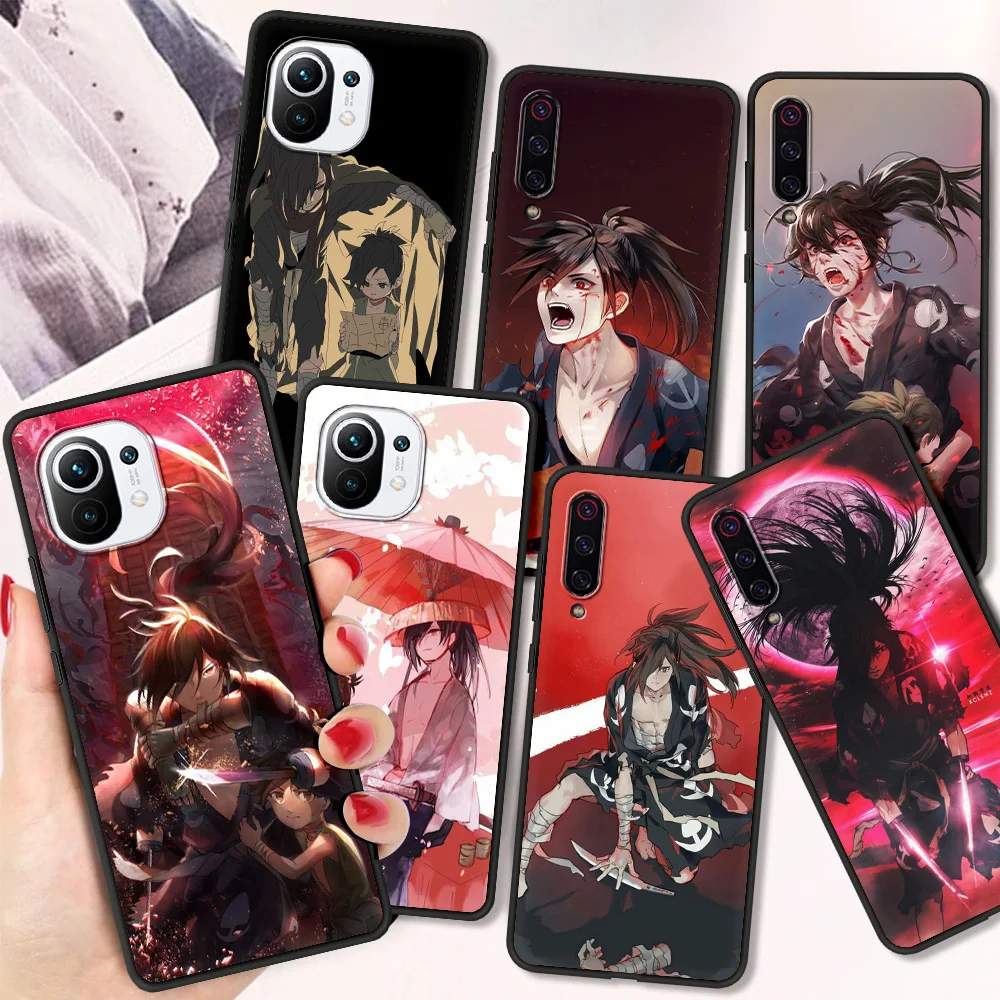 Противоударный чехол Dororo и Mio для Xiaomi Poco X3 NFC M3 Pro мягкий из ТПУ Redmi 9T 11 Note 10 10T