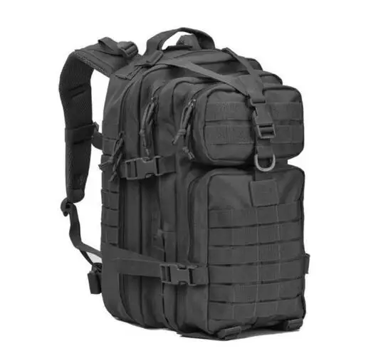 34L Военный Тактический штурмовой рюкзак, армейский Молл, водонепроницаемый рюкзак, маленький рюкзак для походов на природе, кемпинга, охоты - Цвет: Черный цвет