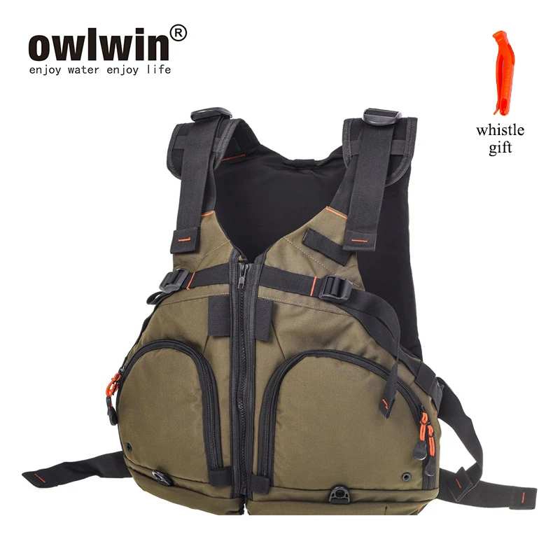 Жилет для рыбалки нахлыстом каяк водонепроницаемый жилет taslan морской ночной |