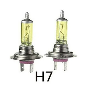 

100W Headlight Bulbs 6000K Quartz Glass Stainless Steel E-Mark Accessories Car